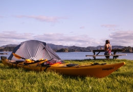 Kayaks camping Paradise