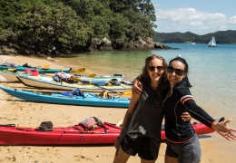 Kayaking with Friends